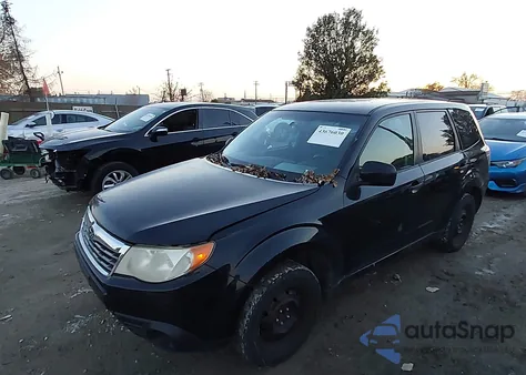 2010 Subaru Forester 2.5X из США, поврежденный, VIN JF2SH6AC4AG708422